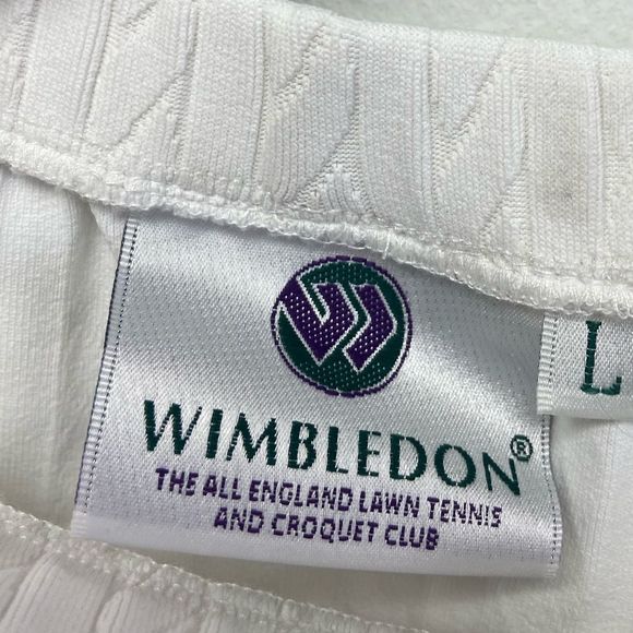 NWT Official Wimbledon Skirt Women’s size Large Nylon Spandex Blend - Picture 7 of 8